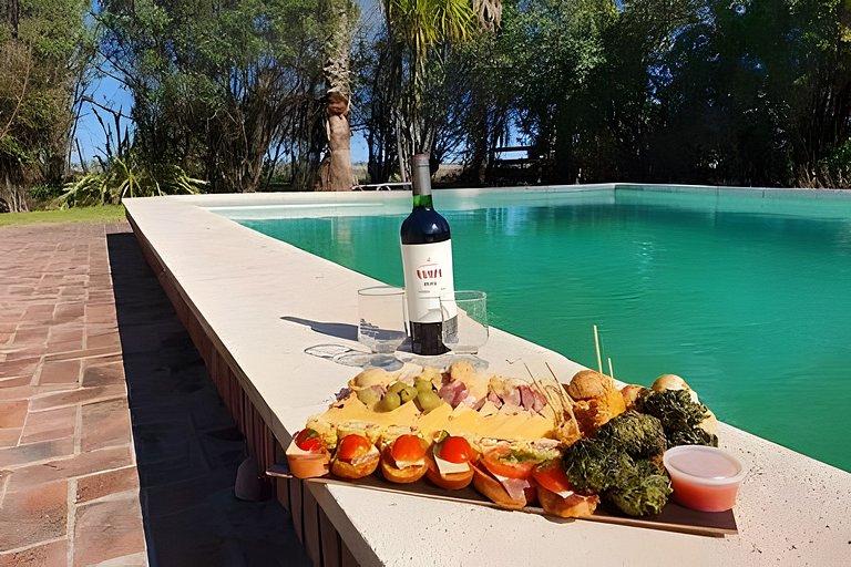 La Diferencia Casona 1894 Pileta y Viñedo